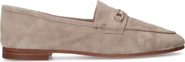 Manfield - Dames - Taupe suède loafers