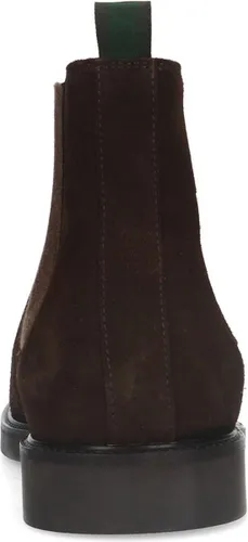 Manfield - Heren - Bruine suède chelsea boots
