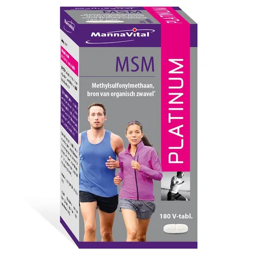 Mannavital MSM Platinum 180 Tabletten
