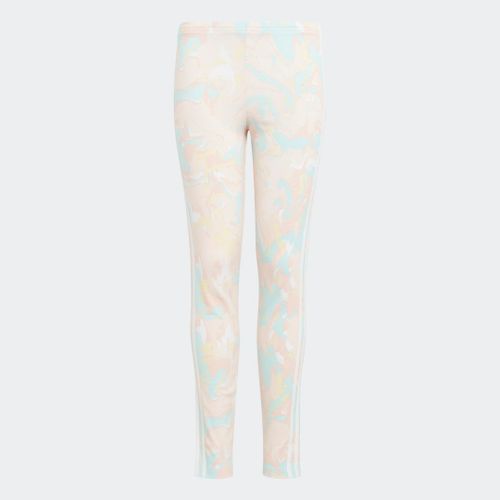 Marble Print Tights