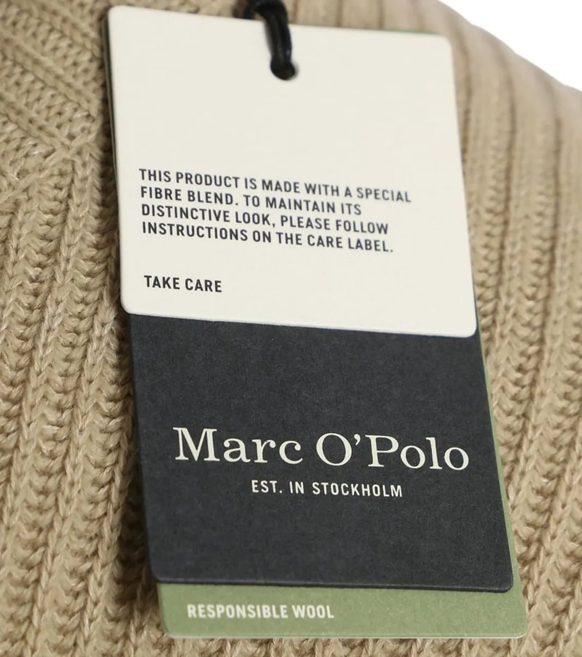 Marc O'Polo Pullover Wol Blend Beige