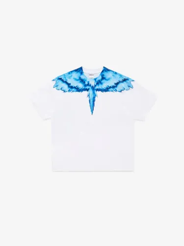 Marcelo Burlon Colordust wings oversized t-shirt blue