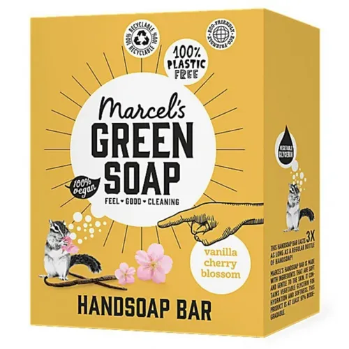 Marcels Green Soap Handzeep Bar Vanille & Cherry Blossom
