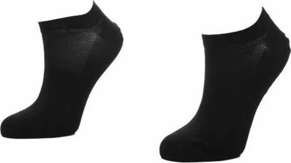 Marcmarcs 2 paar korte sneaker sokken - Katoen - 42 - Zwart