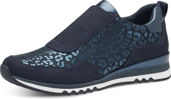 MARCO TOZZI MT Soft Lining, Feel Me - Insole Dames Sneaker Slip On - DK.NAVY COMB