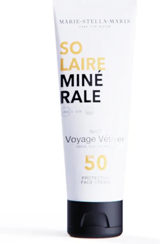 MARIE-STELLA-MARIS - Protective Face Cream Voyage Vétiver SPF 50 - 50 ml - SPF 50