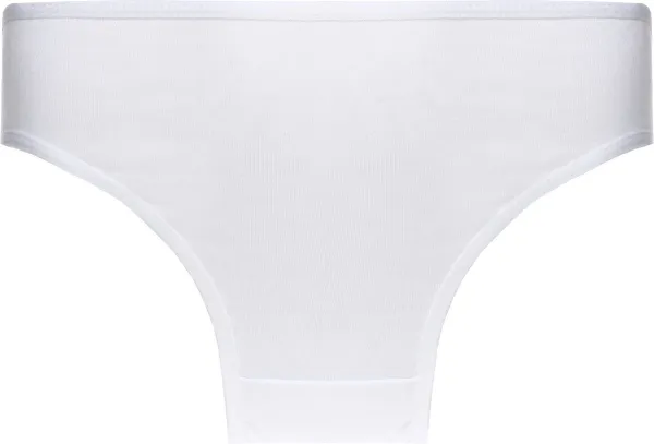 Marly MOON's - Dames Bikini Slips - 95% Katoen - Ondergoed Dames - XL - Wit - 1 Stuk