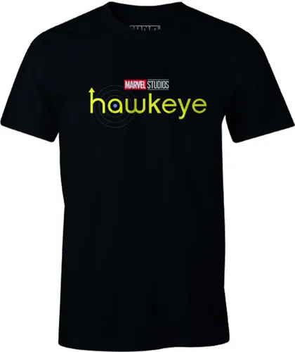 Marvel - Hawkeye Logo T-shirt Zwart (M)