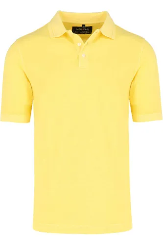 Marvelis Modern Fit Polo shirt Korte mouw geel