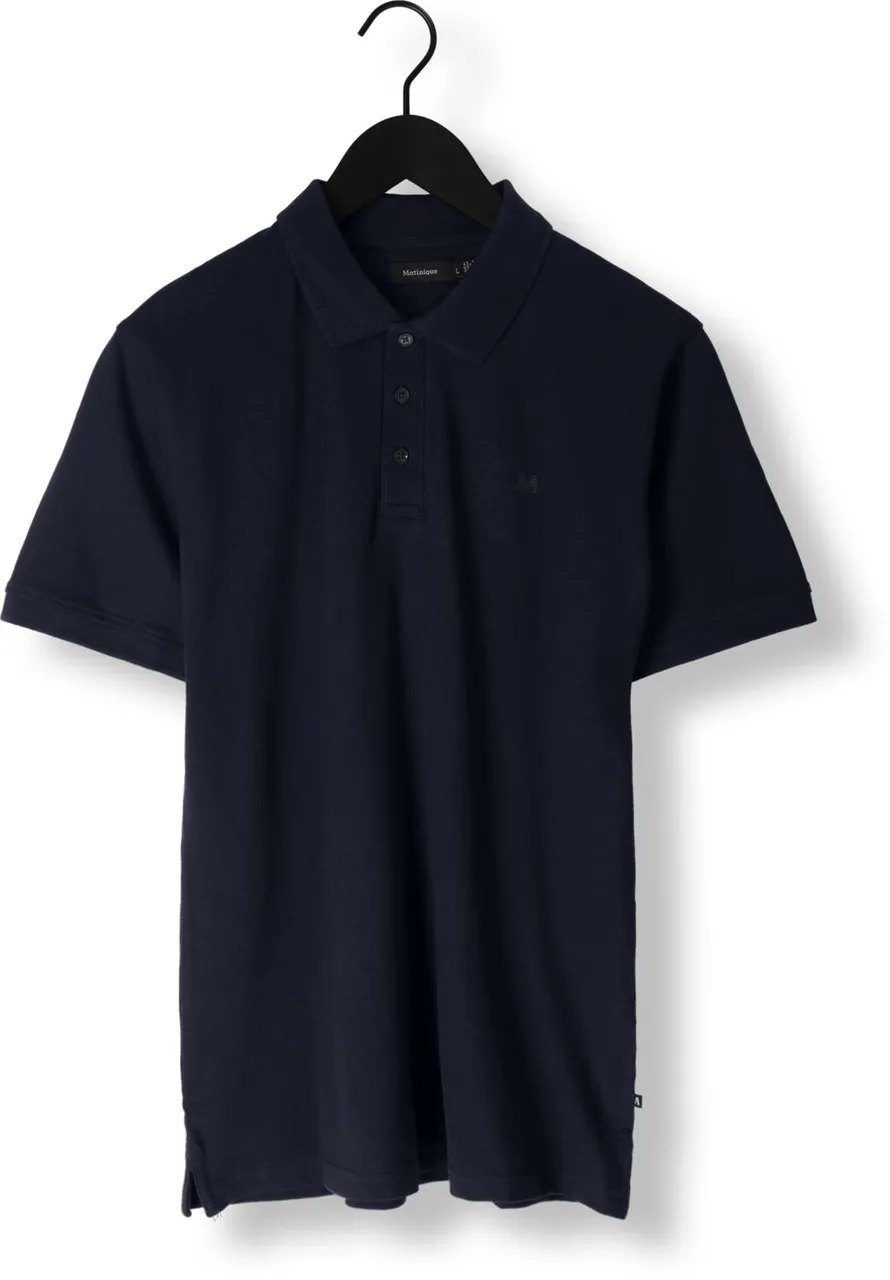 MATINIQUE Heren Polo's & T-shirts Mapoleo Melange - Donkerblauw