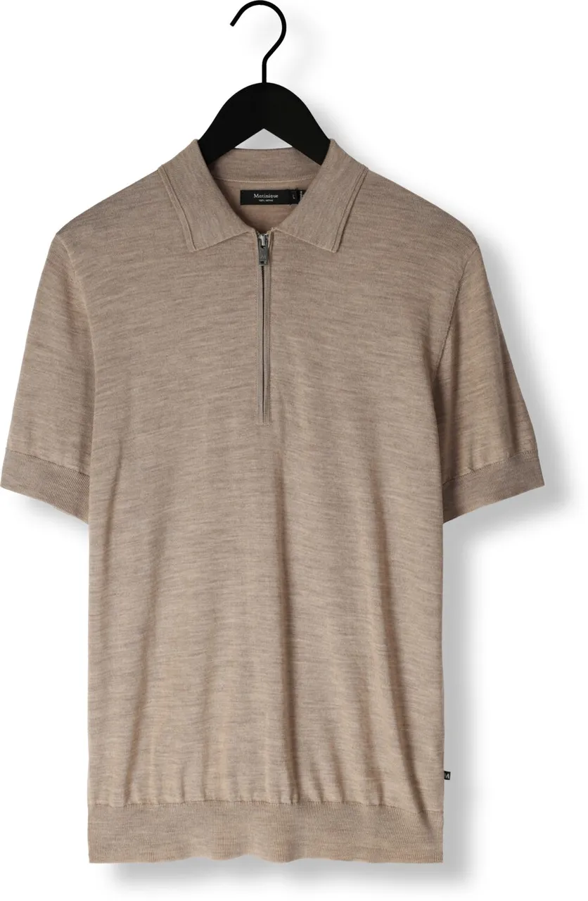 MATINIQUE Heren Polo's & T-shirts Mapolo Knit - Beige