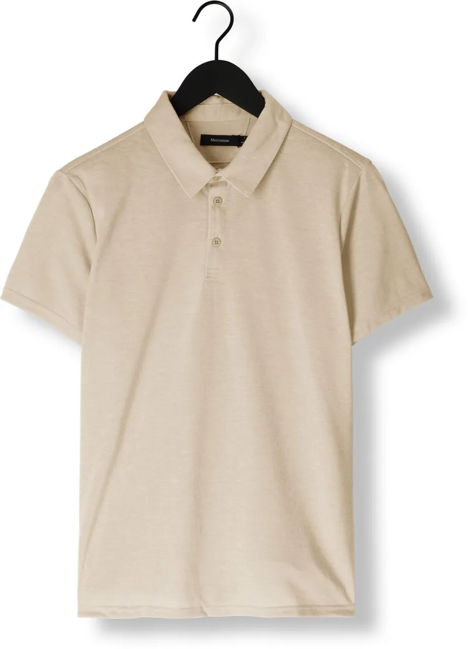 MATINIQUE Heren Polo's & T-shirts Masanford Polo - Beige