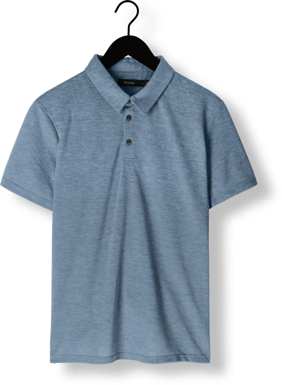 MATINIQUE Heren Polo's & T-shirts Masanford Polo - Blauw