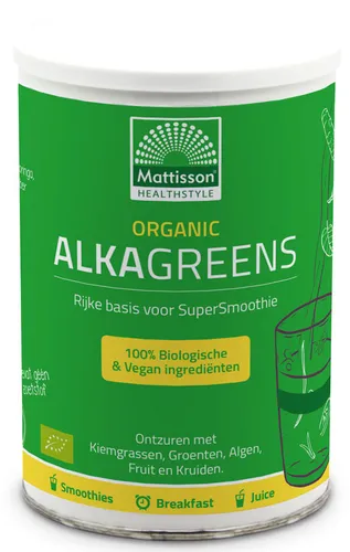 Mattisson HealthStyle AlkaGreens Organic Poeder