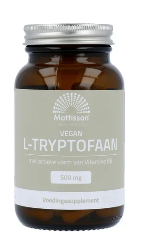 Mattisson HealthStyle L-Tryptofaan 500mg Capsules
