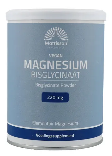Mattisson HealthStyle Magnesium Bisglycinaat Poeder