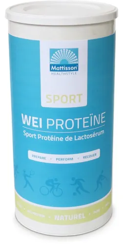 Mattisson HealthStyle Sport Wei Proteïne Naturel