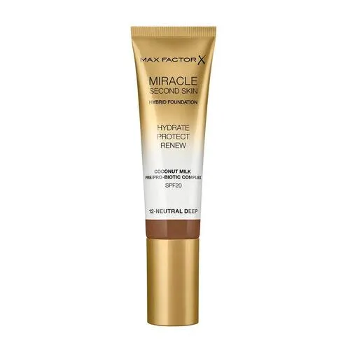 Max Factor Miracle Second Skin Hybrid Foundation 12 Neutral Deep 30 ml