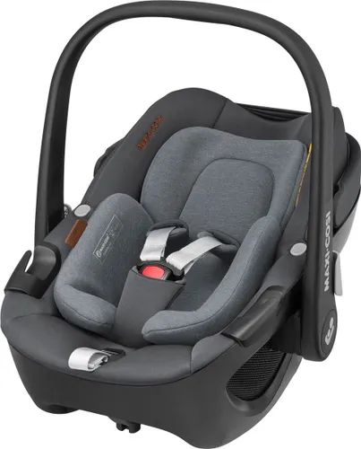 Maxi-Cosi Pebble 360 i-Size Autostoeltje - Luxe Twillic Grey - Vanaf de geboorte tot ca. 15 maanden