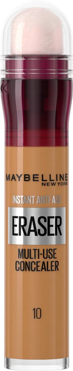 Maybelline New York - Instant Anti Age Eraser - 10 - concealers die zichtbaar wallen wegwerken - 6,8 ml