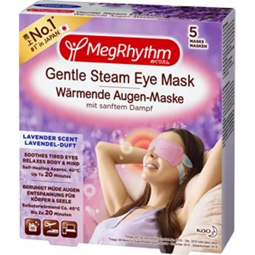 MegRhythm Gentle Steam Eye Mask Lavender Scent 2 1 Stk.