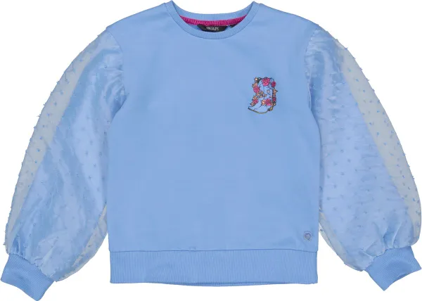 Meisjes sweater - Alma - Robbia blauw
