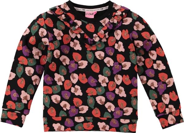 Meisjes sweater - Lotus - Multi