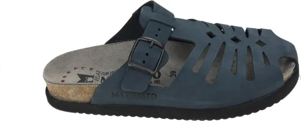 Mephisto Nikos - heren sandaal - blauw