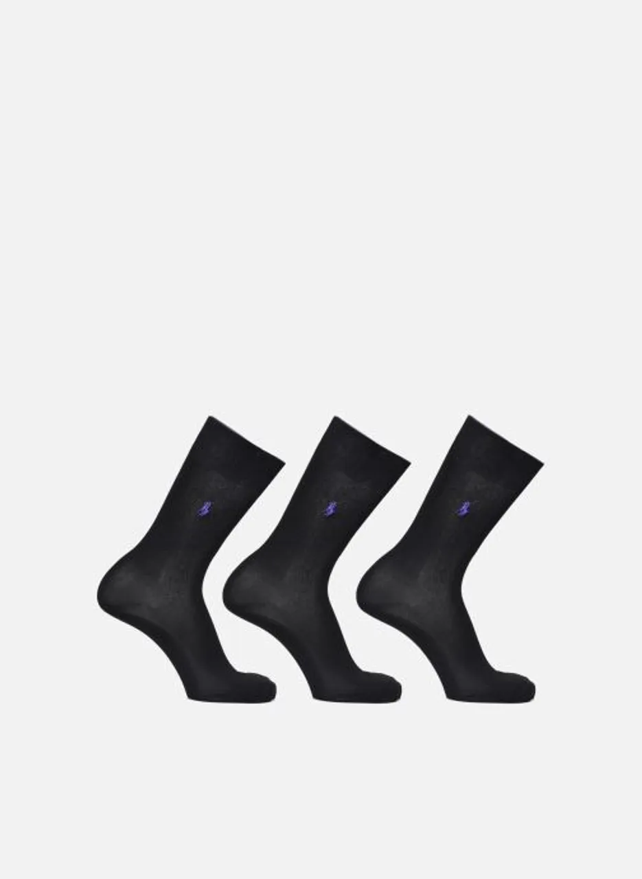 Mercerized Socks 3 Pack by Polo Ralph Lauren
