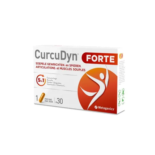 Metagenics Curcudyn Forte Voedingssupplement Bewegingsstelsel 30 Capsules