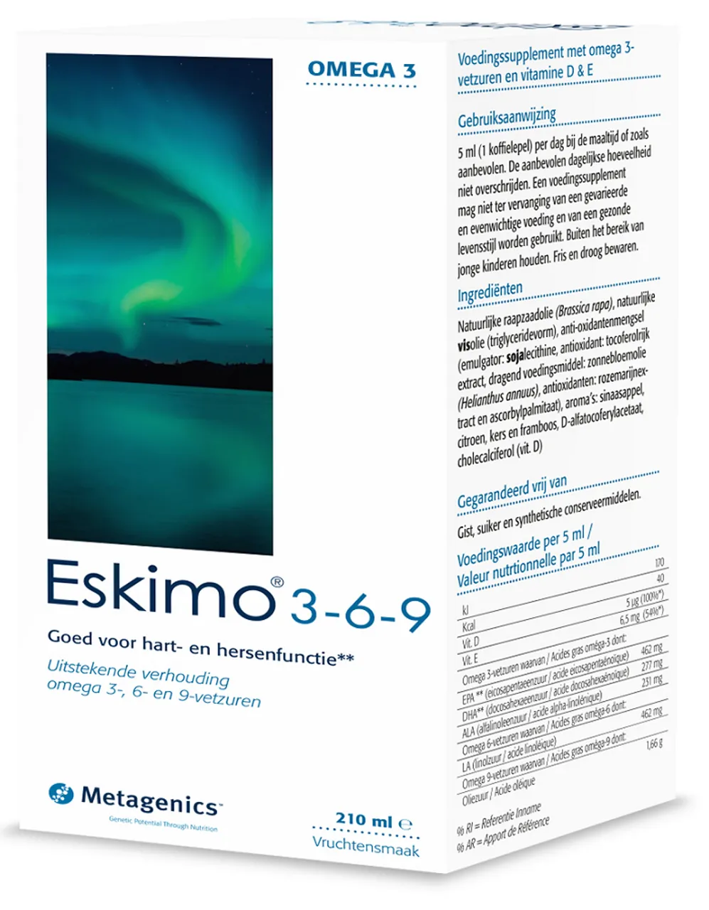 Metagenics Eskimo 3-6-9 Vloeibaar