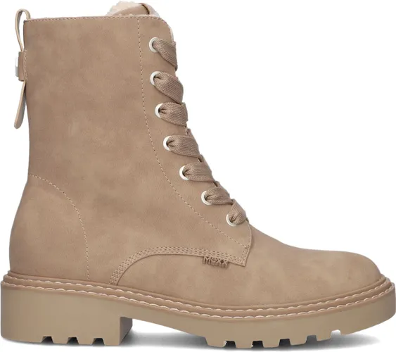 MEXX Dames Veterboots Margaux - Taupe