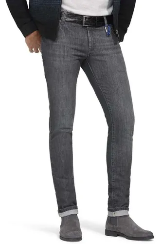 Meyer M5Super Slim Jeans grijs, Effen