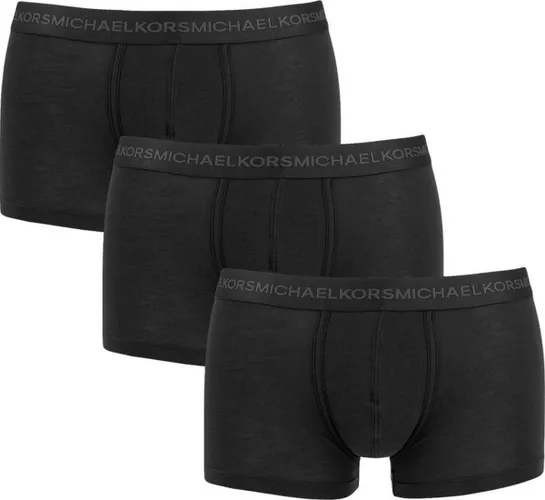 Michael Kors 3P supima boxers basic zwart - L