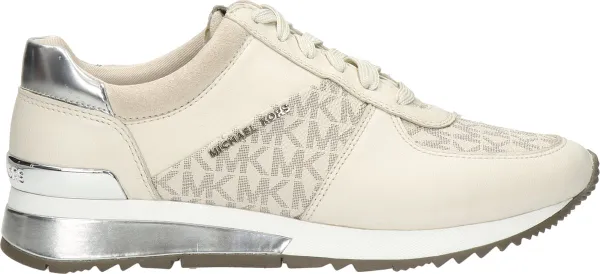 Michael Kors Allie Wrap Trainer Dames Sneakers - Vanilla