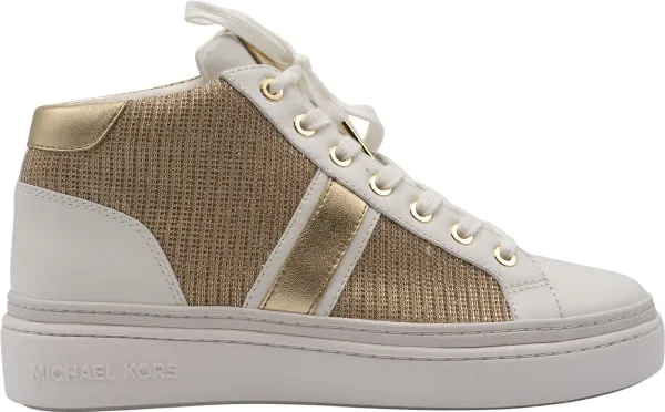 Michael Kors Chapman Dames Sneakers White/Gold