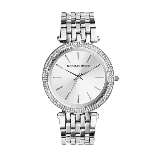 Michael Kors Darci horloge met zilverkleurige glitter