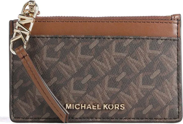 Michael Kors Empire Card Case - Brown Luggage - One Size