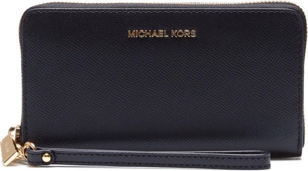 Michael Kors Lg Coin Mf Phone Case Dames Portemonnee - Zwart