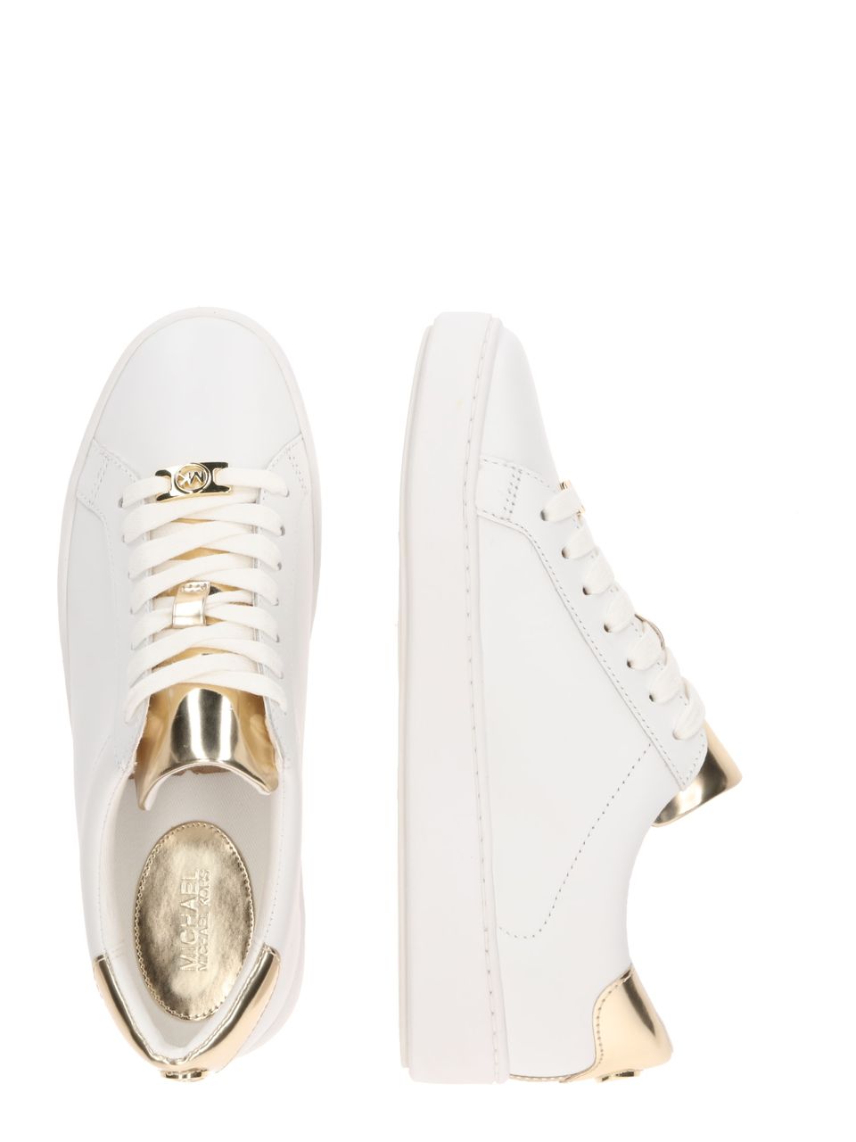MICHAEL  Sneakers laag 'IRVING'  goud / wit
