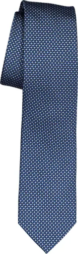 Michaelis stropdas - blauw met wit dessin