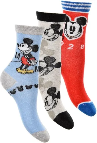 Mickey Mouse - sokken Mickey Mouse - 3 paar