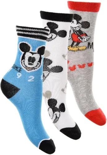 Mickey Mouse - sokken Mickey Mouse - 3 paar