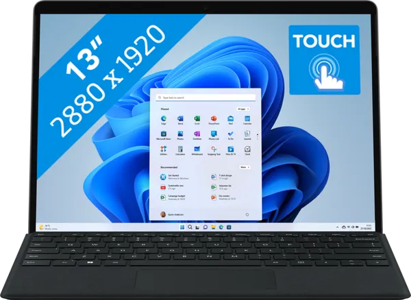Microsoft Surface Pro 9 - 13" - Intel Core i5 - 16GB RAM/256GB SSD - GRAPHITE