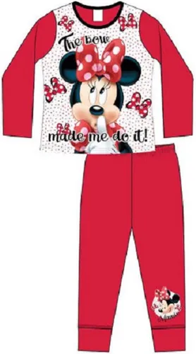 Minnie Mouse pyjama - rood met wit - Disney pyama