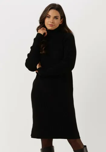 MINUS Dames Kleedjes Ava Knit Turtleneck Dress - Zwart