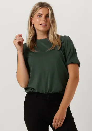 MINUS Dames Tops & T-shirts Darsy Puff Sleeve T-shirt - Groen
