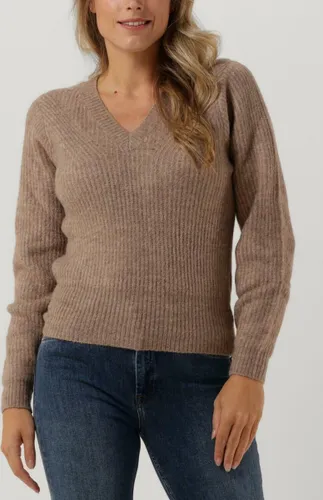 Minus Nephele Knit Pullover Truien & vesten Dames - Sweater - Hoodie - Vest- Taupe