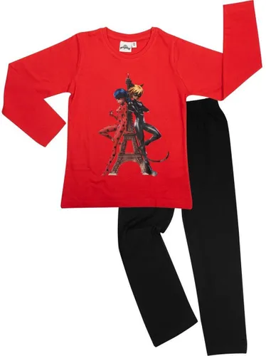 Miraculous Ladybug Pyjama - Rood/Zwart - Katoen