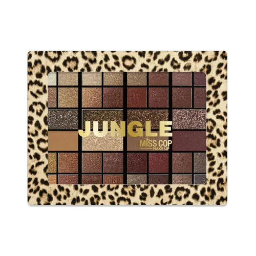 MISS COP - Jungle palet - 40 oogschaduw - 01 nude - warm